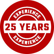 25 Years Experience Badge